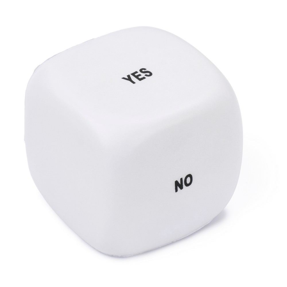 Antystres "kostka decyzyjna" - biały
