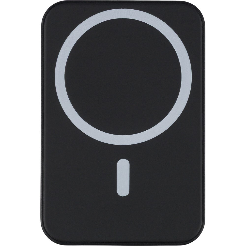 Bezprzewodowy Power Bank 5000 mAh - czarny